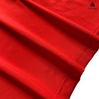 ÁO POLO GOLF NAM NGẮN TAY CHẤT VẢI COOLMAX MÀU ĐỎ TRƠN NĂNG ĐỘNG ALGPLO107 - ALIGRO