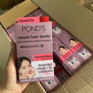 Hộp 6 gói kem dưỡng trắng P on.d Thái Lan (7g x 6)