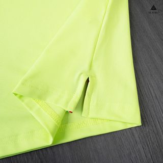 ÁO PHÔNG POLO GOLF NAM NGẮN TAY CHẤT VẢI COOLMAX MÀU XANH CHUỐI NĂNG ĐỘNG ALGPLO104- ALIGRO