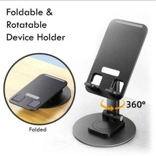 Giá Đỡ Để Điện Thoại Máy Tính Bảng Bằng Kim Loại Chân Xoay 360 Độ