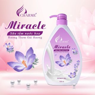 Sữa Tắm Nước Hoa Charme Miracle 1000ml Cho Nữ Chính Hãng giá sỉ