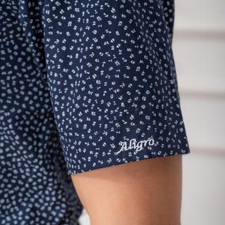 ÁO SƠ MI NAM NGẮN TAY ALIGRO NHIỀU MÀU CHẤT LIỆU COTTON TỰ NHIÊN CAO CẤP, VẠT BẰNG FORM CUSTOM TRẺ TRUNG ALGS-C66 - ALIGRO