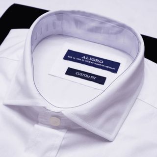 ÁO SƠ MI CỘC TAY NAM ALIGRO MÀU TRẮNG ALGS-C95 - ALIGRO