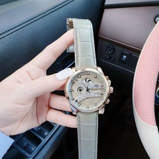 ĐỒNG HỒ NAM DA TRUNG CẤP TA.G HE.UER DÂY DA MẶT TRÒN TO SIZE 47mm 4
