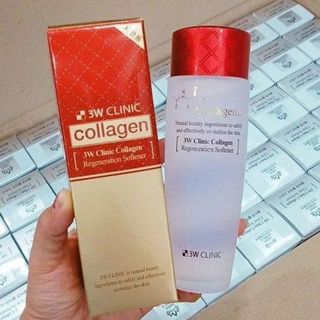 Nước Hoa Hồng 3W Clinic Collagen ngăn ngừa lão hoá, trẻ hoá làn da