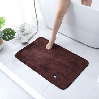 Thảm Lau Chân Cao Cấp Lông Mịn Dày Siêu Thấm Hút Đế Cao Su Chống Trơn Trượt 40x60cm  - Kimi Decor