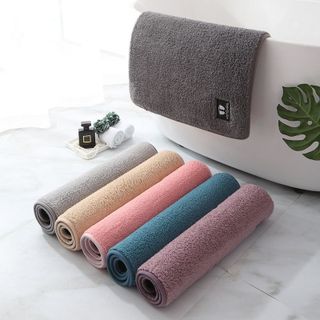 Thảm Lau Chân Cao Cấp Lông Mịn Dày Siêu Thấm Hút Đế Cao Su Chống Trơn Trượt 40x60cm  - Kimi Decor