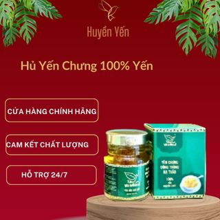 Hộp 6 Hũ Tổ Yến Chưng Đường Phèn Nguyên Chất 100%, Hũ 70ml Tăng Sức Đề Kháng Cơ Thể Bồi Bổ Sức Khoẻ