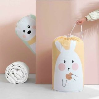 Túi Đựng Quần Áo, Chăn Ga, Đồ Chơi, Chất Liệu Vải Chống Thấm Size Siêu To  Dây Rút Tiện Lợi- KiMi Decor