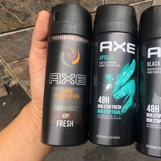 Xịt khử mùi Axe toàn thân nam tính mạnh mẽ ngăn ngừa mùi cơ thể 150ml.