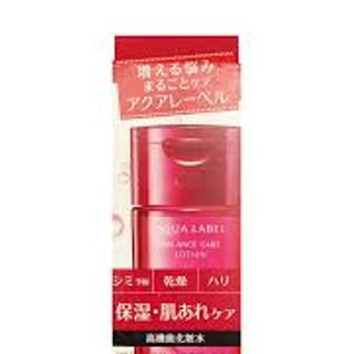 Nước hoa hồng Shi seido Aqualabel white up lotion MÀU ĐỎ