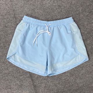 Quần đùi nữ 2 lớp có túi hông Size m l xl xxl Ri 2222 Tách nửa ri được, quần thể thao nữ