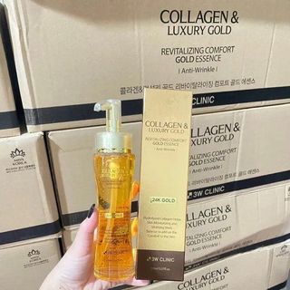 Tinh chất trắng da Collagen&Luxury Gold 3W Clinic Hàn Quốc giá sỉ