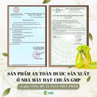 KẸO DỨA GIẢM CÂN GÓI 7 VIÊN 7 MÀU- VIC
