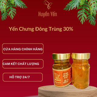 Hộp 6 Hũ Tổ Yến Chưng Đường Phèn Nguyên Chất 100%, Hũ 70ml Tăng Sức Đề Kháng Cơ Thể Bồi Bổ Sức Khoẻ