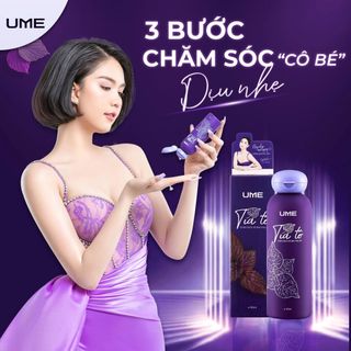 Dung dịch vệ sinh phụ nữ tía tô UME hết nấm ngứa âm đạo, làm sạch dịu nhẹ cân bằng độ pH từ thiên nhiên.