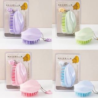 Lược massage silicon hình quả khế