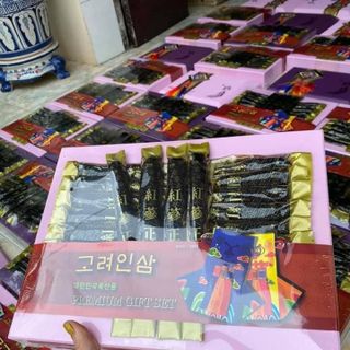 SÂM TẨM MẬT ONG NGUYÊN CỦ HỘP GẤM 500gr