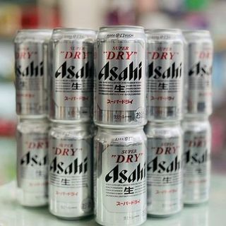 Bia Asahi Nhật Bản 5% - lon 330ml giá sỉ