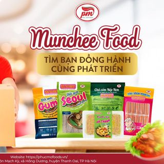 MUNCHEE FOOD TÌM BẠN ĐỒNG HÀNH CÙNG PHÁT TRIỂN