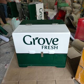 Thùng giao hàng tiết kiệm sau xe gắng máy