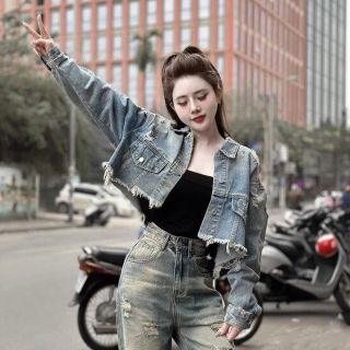 Áo Khoác Jeans