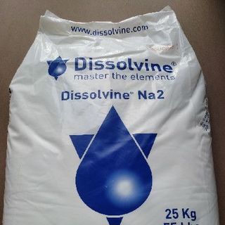 Dissolvine Na2 – EDTA Hà Lan Nouryon Edta tinh khiết, khử phèn nhanh, cân bằng chất lượng nước ao nuôi giá sỉ