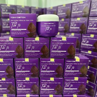 Kem Dưỡng Trắng Da Body Tía Tô Ngày Và Đêm Tony Detox (180g) Chính Hãng, Dưỡng Trắng, Giữ Ẩm, Ngừa Lão Hóa