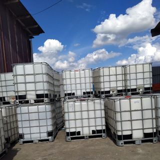 Bồn nhựa 1000 lít hàng đã qua sử dụng 1 lần đã xúc rửa sạc