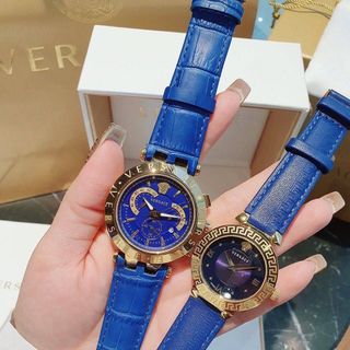 SALE ĐỒNG HỒ NAM NỮ CAO CẤP VER.S DA XANH