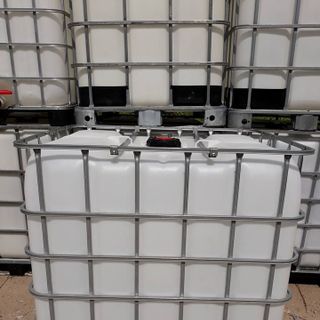 Thùng nhựa vuông 1000 lít đã qua sử dụng