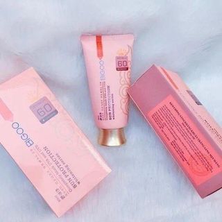 Kem nền chống nắng BIGOO Kem có thể giữ cả ngày mà không lo bị trôi khi gặp nước