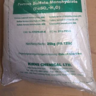 SẮT SULPHATE – FERROUS SULPHATE MONOHYDRATE FESO4 Kirns