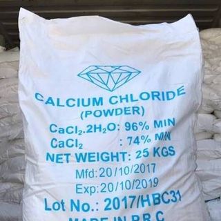 CANXI CLORUA cacl2 Thức ăn bổ sung trong nuôi trồng thủy sản CALCIUM CHLORIDE DIHYDRATE WHITE POWDER giá sỉ