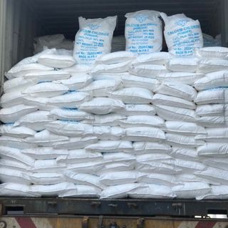 CANXI CLORUA cacl2 Thức ăn bổ sung trong nuôi trồng thủy sản CALCIUM CHLORIDE DIHYDRATE WHITE POWDER