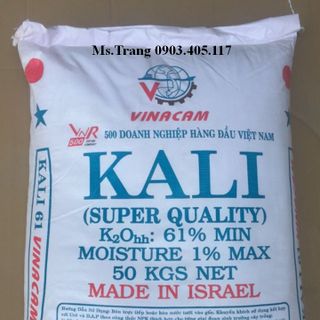 KALI CLORUA – KALI TRẮNG – KALI ĐỎ Phân Kali 61 Vinacam (MOP) (Kali Clorua) Israel Nga giá sỉ