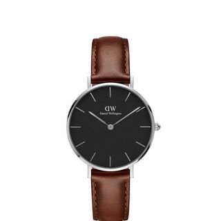 ĐỒNG HỒ NỮ CAO CẤP D.W BLACK PETITE DÂY DA