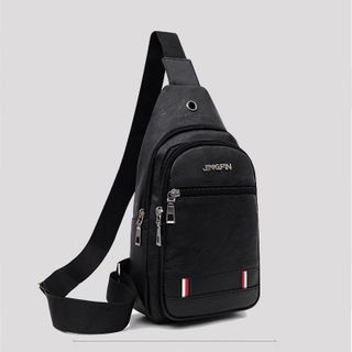 Túi Đeo Vai Nam Chống Trộm Hàng Ngày Túi Tote Đeo Chéo Eo Nhiều Ngăn Bag Kem Túi Bao Tử