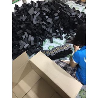 Hộp Đựng Ví Dài Nam Nữ Màu Đen chất liệu bìa giấy cứng chống va đập, in ấn logo thương hiệu theo yêu cầu