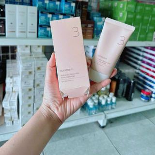 Kem Chống Nắng Nâng Tone Numbuzin No. 3 Porcelain Base-skip Tone Up Beige SPF50+ PA++++ 50ml