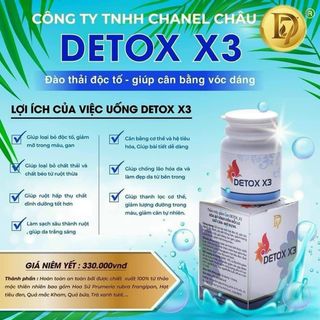 Giảm cân detox x3