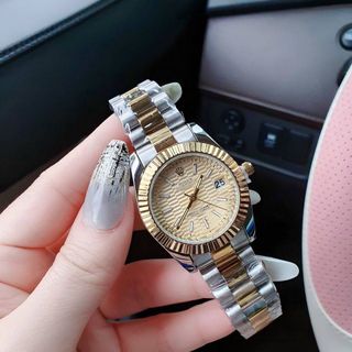 ĐỒNG HỒ NỮ THỜI TRANG RÔ LE MẶT SỐ VẠCH KHOÁ BƯỚM