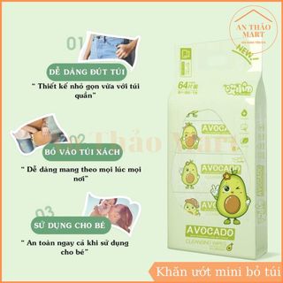 Khăn Ướt Bỏ Túi Mini
