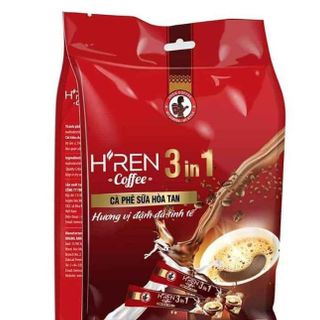 Cà phê hòa tan 3 in 1 túi 24 gói - 408gr - Hren coffee giá sỉ giá bán buôn