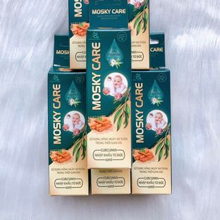 LĂN DỊU DA GIẢM SƯNG DO CÔN TRÙNG ĐỐT,MUỖI ĐỐT CHO BÉ MOSKY CARE 10ML-DƯỢC AVIPHAR