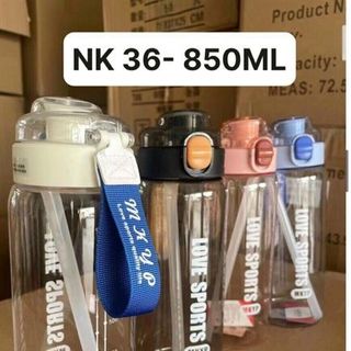 Bình Nhựa 850ml NK36 (THÙNG 60C) giá sỉ