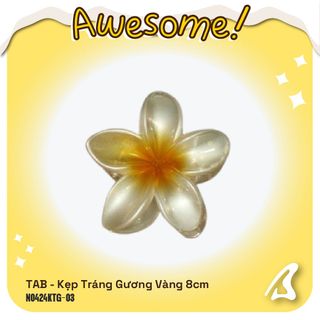 [Đồng Giá 9k] Kẹp Hoa Sứ 8CM