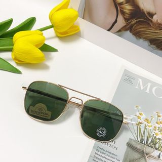 Kính mát nam tròng thủy tinh cường lực-giá sỉ