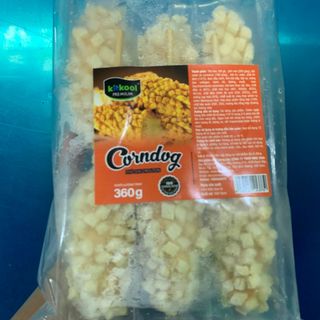 Corndog phô mai crouton Kitkool (6 que / 360g / Gói) giá sỉ