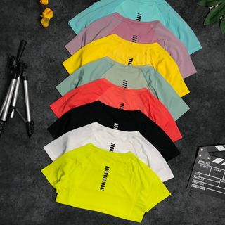 Áo nữ phối mè vạt bầu mlxlxxl - 2222 Có tách ri, áo thể thao nữ